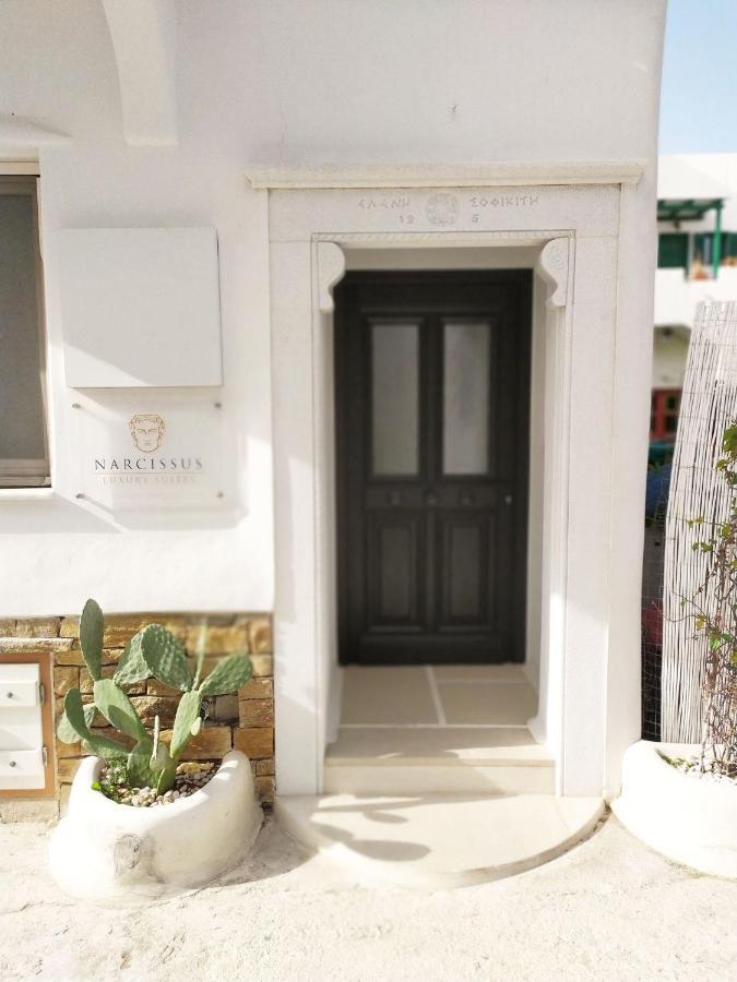 Narcissus Luxury Suites Naxos City Exteriör bild
